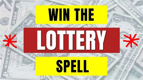 Rituals and Easy Spells to Win the Lottery .